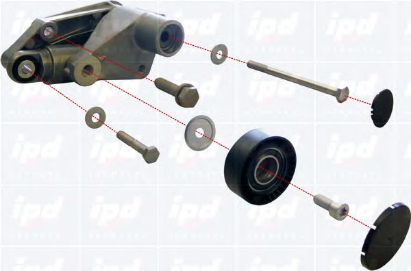 IPD 15-3472 Repair Kit, v-ribbed belt tensioner
